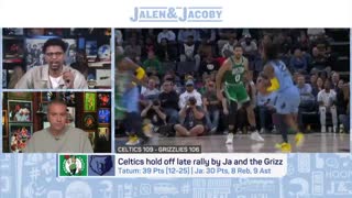 Is Jayson Tatum in the NBA MVP conversation_! _ Jalen & Jacoby