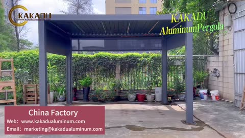 Kakadu Shade Aluminium Pergola Louvered Pergola Bioclimatic Pergola#Customizedoutdoorspaces