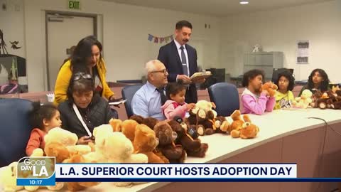Adoption Day at LA Superior Court