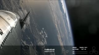 Wow! Watch SpaceX Starship re-enter Earth's atmosphere in these incredible views.mp4