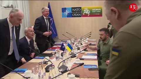 Zelenskiy and Stoltenberg hold bilateral talks at NATO Vilnius summit
