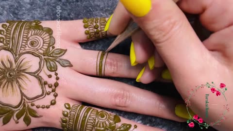 Eid special mehndi design | Easy and stylish mehndi designs | New floral mehndi designs 2024