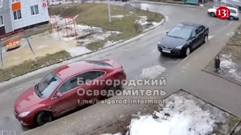 Security cameras and residents show Ukrainian army firing rockets at the Russian city of Belgorod