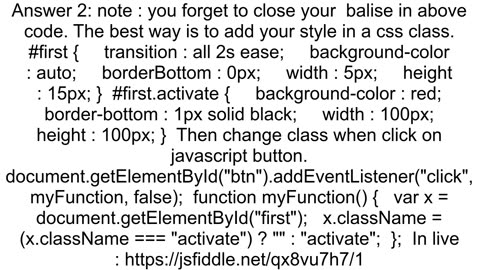 Javascript Toggle click using eventListener