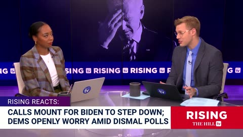 'FIVE-ALARM FIRE': Biden's EMBARRASSINGPolls Force Dems to BLAME, DEFLECT, PANIC | Rising