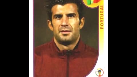 PANINI STICKERS PORTUGAL TEAM WORLD CUP 2002