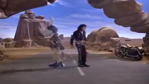 Michael Jackson in movie 'Moon Walker'