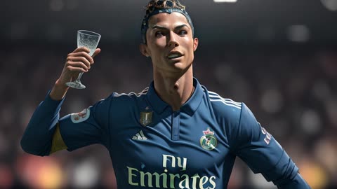 "Cristiano Ronaldo: Embracing Life in a Stunning 3D Photographic Journey"