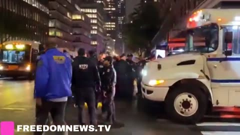 NYPD arrest pro-Palestine Hamas protesters arrested in Midtown Manhattan New York