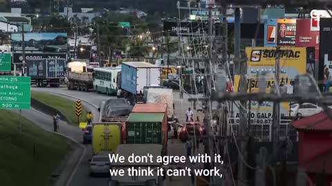 Brazil Truckers Block Roads to Protest Bolsonaro Election Loss