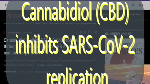 #157 Cannabidiol inhibits SARS-CoV-2 replication & more