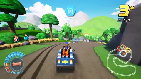 Paw Patrol Grand Prix Race 6 - Visita ao tosador - Baia na Aventura