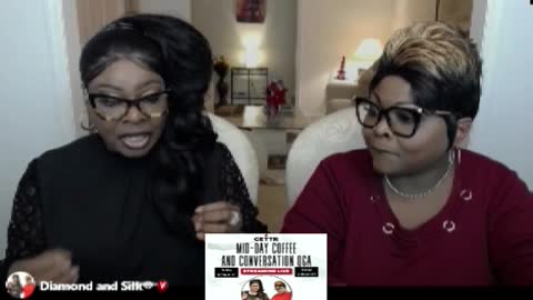 Diamond & Silk Response to Zuckerberg Stock Market Wipeout on GETTR "Coffee and Conversation" Live