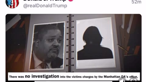 Trump posts on Truth Social about Corrupt George Soros owned New York DA
