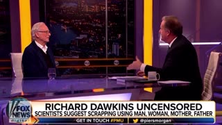 Richard Dawkins the atheist, says there are only two sexes as a matter of science...