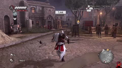 Assassin's Creed Brotherhood 24 Hours Time Lapse