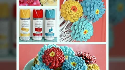 fabulous ideas about pinecone and stone craft ideas