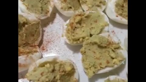 Amazing #Avocado #deviledeggs #recipe #cooking