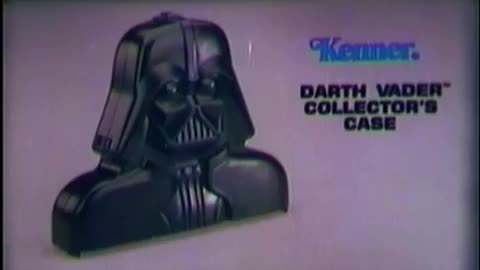 Star Wars 1980 TV Vintage Toy Commercial - Empire Strikes Back Darth Vader Collector's Case