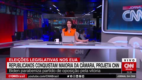 Republicanos conquistam maioria da Câmara nos EUA, projeta CNN | JORNAL DA CNN