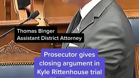 Prosecutor gives closing argument in Kyle Rittenhouse trial