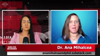 Maria Zeee RAGES with Dr. Ana Mihalcea - Unvaxxed Have Same Nanotech, Clots and Graphene as Injected