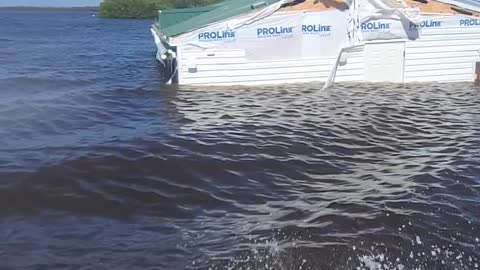 House Found Floating in Estero Bay After Hurricane