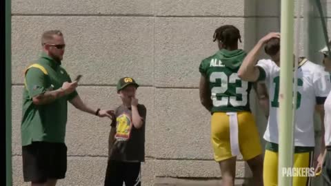 Jaire Alexander mic’d up for training camp