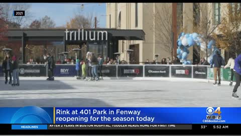 Rink at 401 Park in Fenway reopens for the season