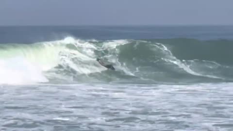 Nice long lefts at the point break