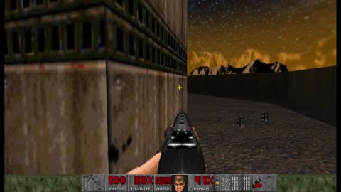 Brutal Doom - Knee-Deep in the Dead - Tactical - Hard Realism - Computer Station (E1M7)