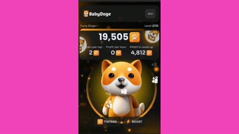 BIG MINING MINI APP BOT TELEGRAM BABYDOGE