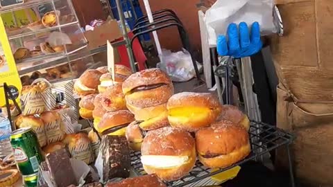 Yummy Pastries from Portugal. London Street Food