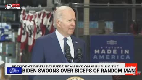 Biden Swoons over Russian Man in Bali - Oh Yeah, it's Definitely a Stutter