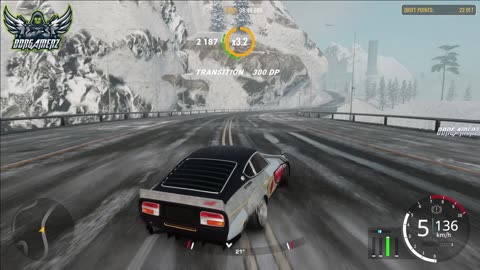 datsun 240z drift in glacier carx bdr gamerz#4k videos