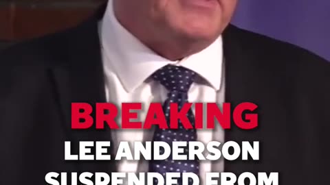 Lee Anderson suspended from Tory party after ‘racist’ Sadiq Khan rant #shorts #news