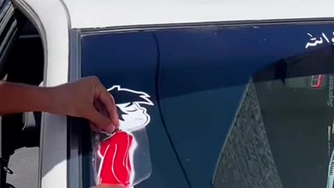 Personality car window film