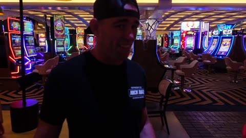 Retired UFC Fighter, Now MMA Coach Jake Shields after TOP RANK Boxing Match!