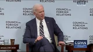 Vice President Joe Biden Speaks About His Dealings in Ukraine (1/23/2018)