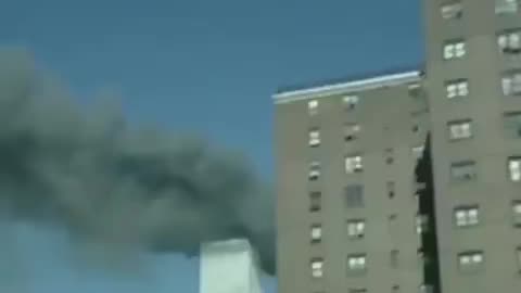 World Trade Twin Towers Exploding… But No Planes