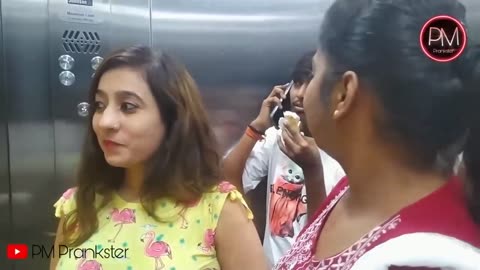 Best Reaction Ever 😂🤣।। ये नहीं देखा तो क्या देखा 🤣😂।।Lift Prank 🥰।। Top-8 Reactions