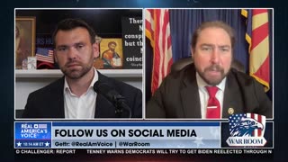 Rep. Eli Crane and Jack Posobiec Debate Who is the Real Commander in Chief