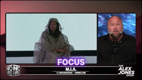 Censored Platinum Artist M.I.A. Joins Alex Jones Live On-Air For Epic Interview