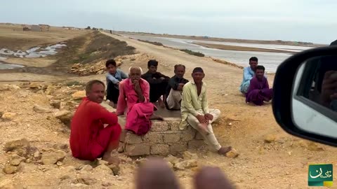 Biparjoy cyclone Hits Keti Bander City | کیٹی بندر اور بدین میں سمندری طوفان نے تباہی مچادی