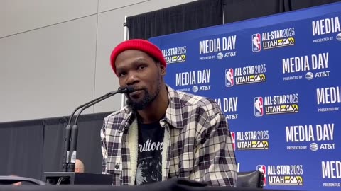 Kevin Durant talks about why the blockbuster trades at the deadline are good for the league