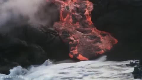 TOP 15 LAVA MEETING WATER Moments