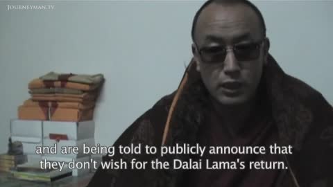 A Opressão Chinesa no Tibete Leaving Fear behind I Won't Regret to Die