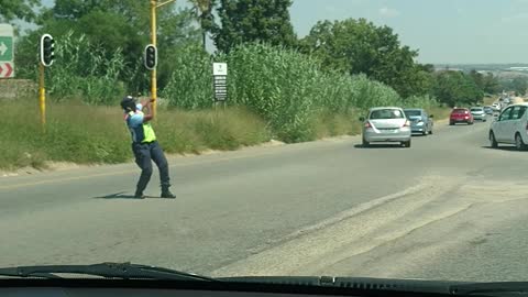 Directing Traffic South African Style