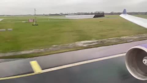 Plane Takes Off Too Steeply