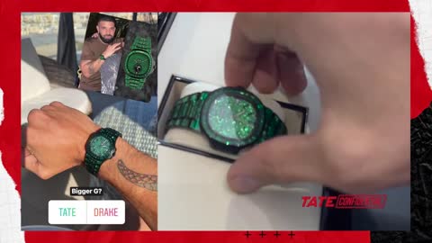 Andrew Tate Buys A Bugatti Watch For Half A Million Dollars! | Tate Confidential